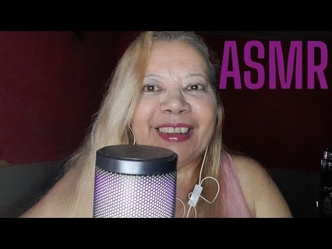 ASMR Converssa e tappings  eleatorios.  