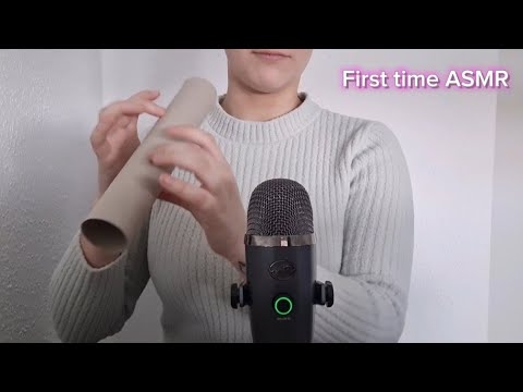 I tried ASMR for the First time.