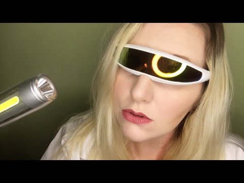 ASMR Laser Face Procedure | Pen Light, Beeps, Gloves, Soft Spoken and Whisper