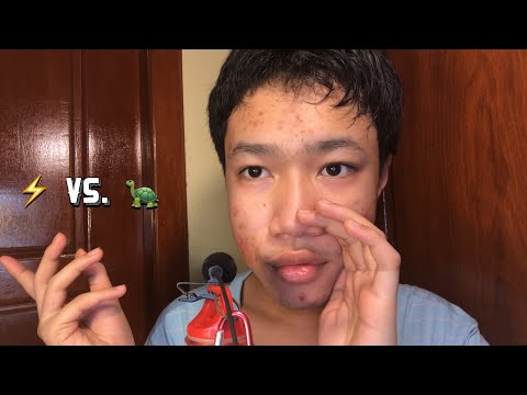 ASMR Fast vs. Slow Mouth Sounds