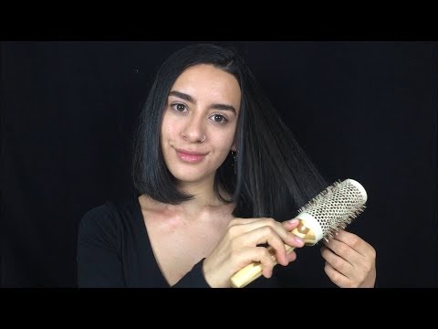 ASMR EN ESPAÑOL - CEPILLANDO MI CABELLO + SONIDOS CON CHICLE