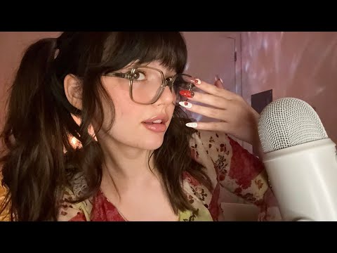 ASMR | Fast Teeth Tapping, Glasses Tapping and Nail Tapping With Mouth Sounds and Rambles