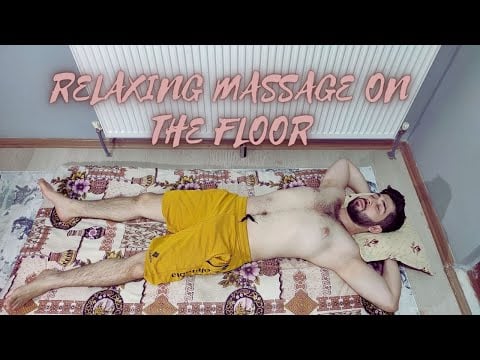 ASMR DEEPLY RELAXING MASSAGE ON THE FLOOR