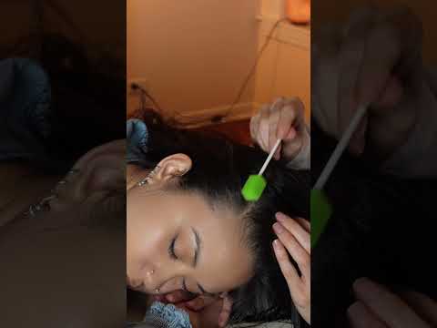 Asmr scalp 💆🏻‍♀️ #asmr #asmrsounds #asmrvideo #relax #relaxing #satisfying #hair #tingles #sleep