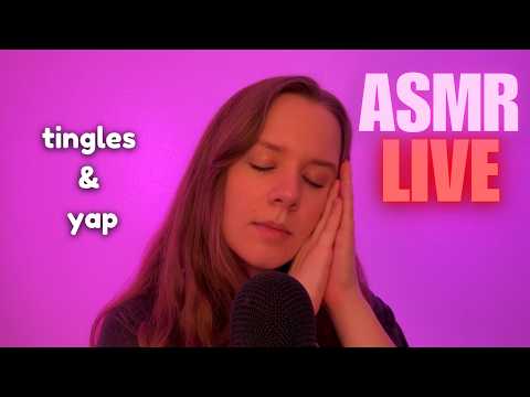 🔴BIRTHDAY LIVE ASMR! (relax before sleep) - 6/25