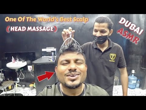 ASMR | One Of The World’s Best Scalp Head Massage 🇦🇪
