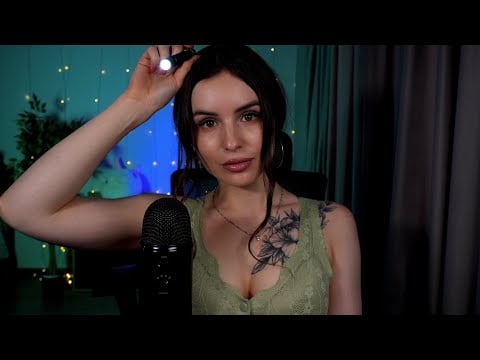 ASMR That Will Put You To Sleep: Face Exam, Echo Light Tunnel, Ivisible Triggers
