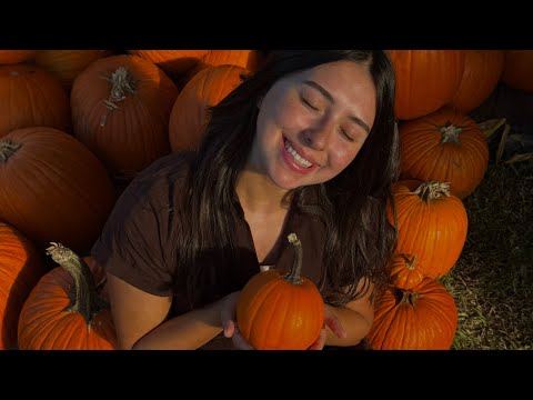 Pumpkin patch vlog 🍁