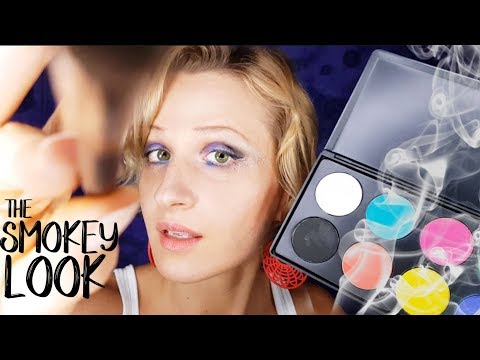 👁️ SMOKEY EYE Makeup ASMR Role Play 👁️ By Novice COSMETICIAN