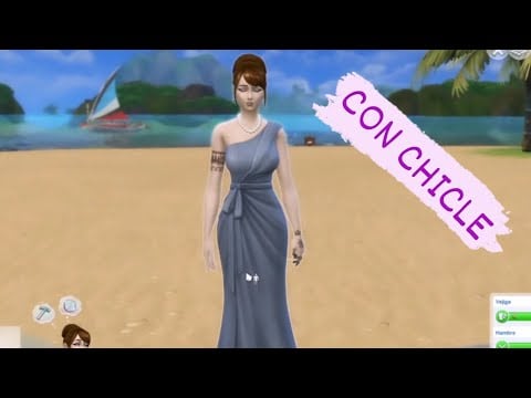 ASMR masticando chicle y jugando los sims 4 empezando sin dinero #1 | ASMR en Español