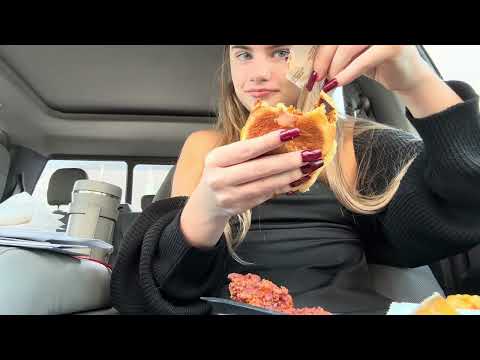 Dave’s hot chicken mukbang ASMR