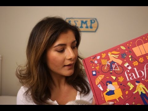 ASMR FabFitFun Fall Unboxing (Lots of Triggers)