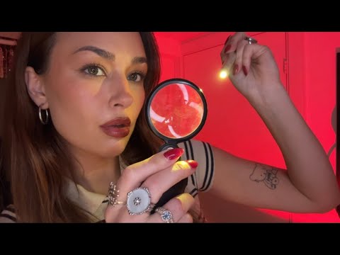 [ASMR] examining your whole body (fast & tingly!!)