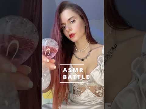 ASMR triggers Battle ⏳ vs 💕