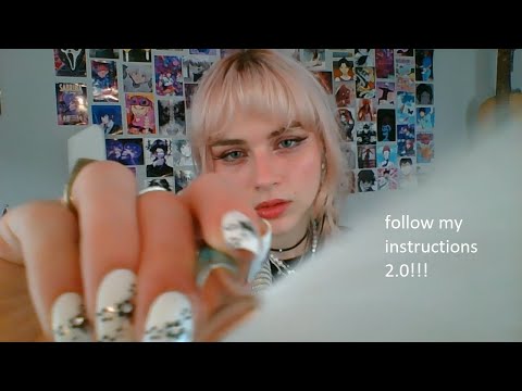 ASMR follow my instructions (part 2)