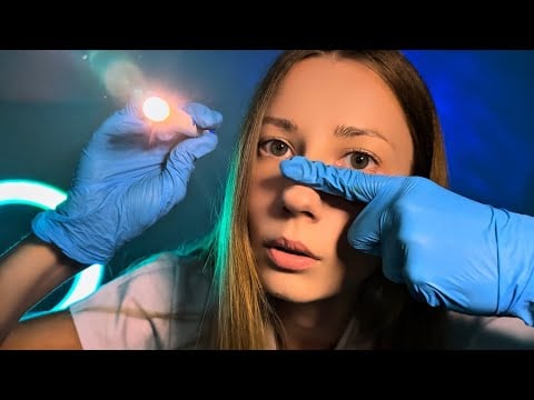 ASMR Eye Doctor Visit 🩺 Realistic Eye Exam for Sleep and Relaxation 🛌