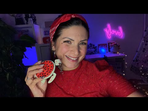 ASMR entspannt einschlafen ROTE TRIGGER ❤️ LIVE mit ASMR Miss Mi