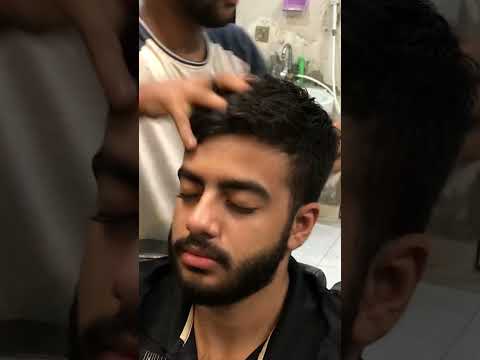 ASMR HEAD MASSAGE #lahoribarber #headmassage #headandneckmassage #relaxingmassage #hairstyle