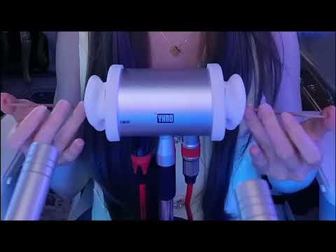 Whisper Intro, Goose Feather Mid, Powder Puff & Mic Cupping Finale ASMR for Deep Sleep (No Talking)
