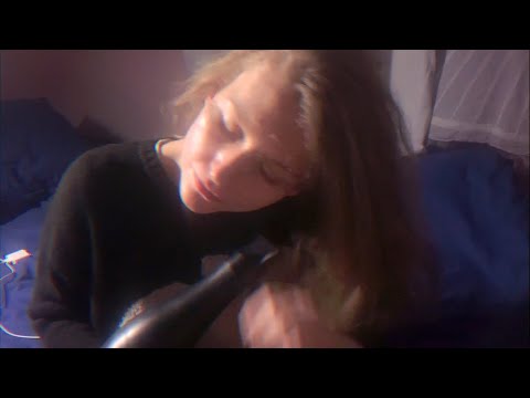 ASMR Washed Hair Before Sleep Pt. I