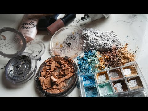 ASMR MAKEUP DESTRUCTION 💄*VERY SATISFYING*