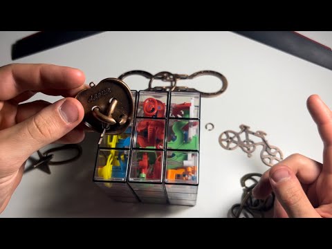 ASMR: Solving Some brain teasers/puzzles