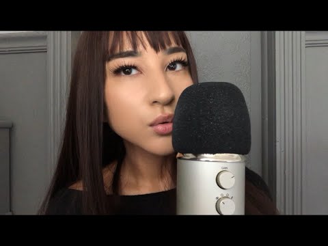 ASMR Unintelligible Whispering | Mouthing Sounds | Tongue Clicking Sounds