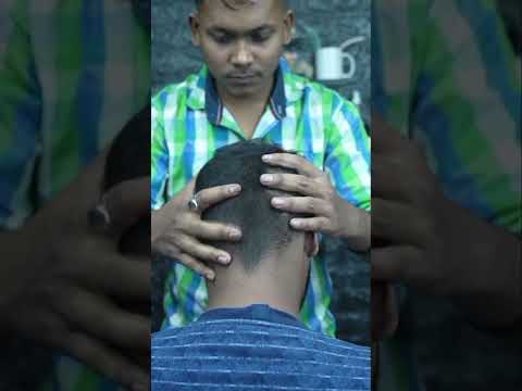 His Calming Touch: Scalp Tapping & Scratching ASMR for Deep Sleep #shorts