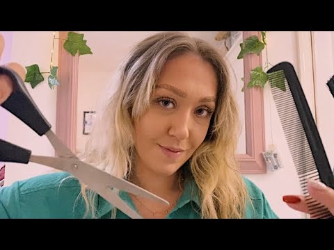 ASMR Giving You A Haircut - Mirror POV - Lofi and No Talking