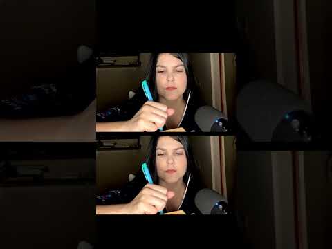 ASMR - Teste de microfone ON  #asmr #relax #tingles #visualtingle