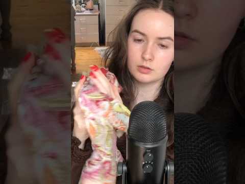 ASMR Fabric sounds #asmr #asmrtriggers #asmrsound