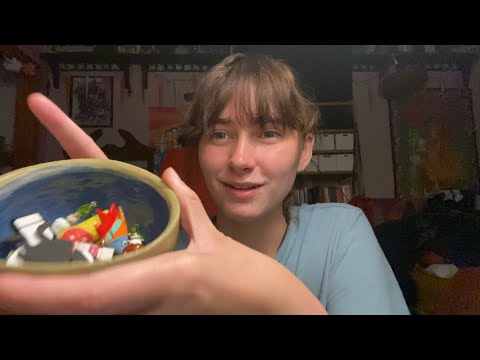 showing off my favorite earrings | ASMR | ~lofi~