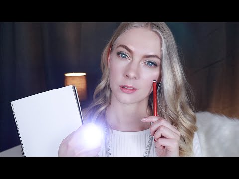 ASMR Memorising Your Face (Touching, Inspecting, Measuring and Drawing You) New Zealand Accent