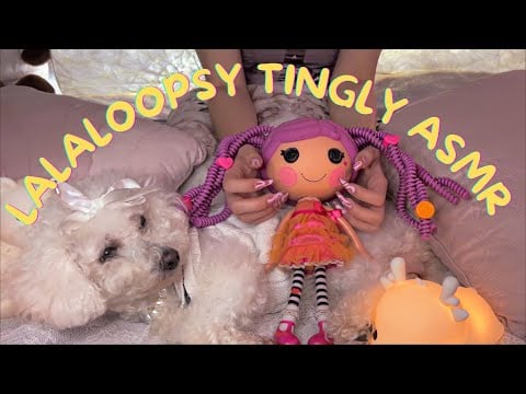 ASMR with my Lalaloopsy Collection 🎀| Tapping, Scratching, with Belle pt. 2