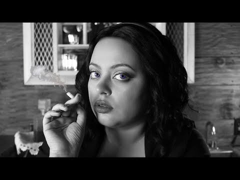 ASMR| Film Noir Crime Fiction (Bar Scene) - Detective Interrogation Roleplay