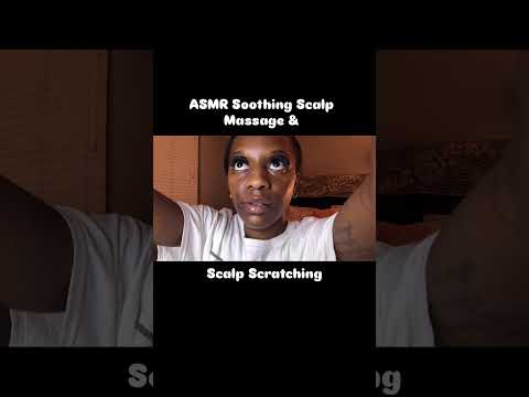 ASMR Comforting Scalp Scratches Roleplay Snippet  #visualtingle  #satisfyingvideo