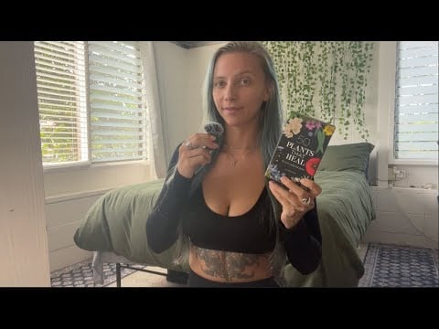 Open your Chakras and Heal Your Energy ASMR ( plant deck reading )
