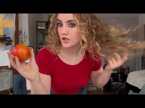 good morning ASMR make breakfast with me 😋 (grwm skincare routine & easy makeup slay)