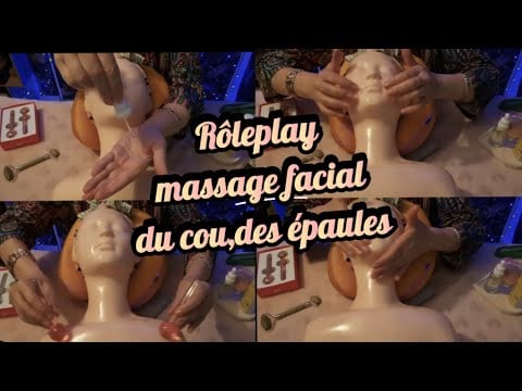 Asmr français: Rôleplay , "Massage facial, du cou,des épaules"