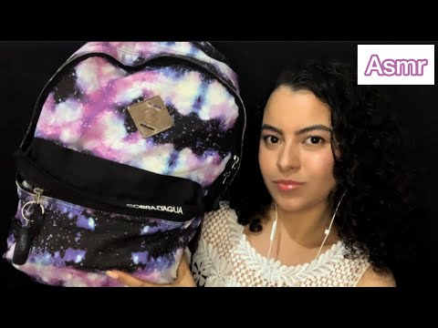 ASMR MOSTRANDO O QUE LEVO (levava) PARA O TRABALHO