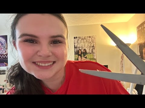 ASMR haircut roleplay!! 💇‍♀️💇‍♀️