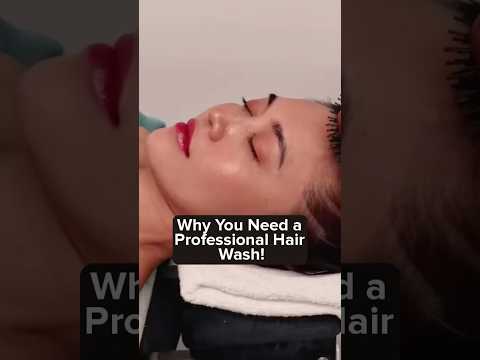 Why you need a professional hair wash?! #softspokenasmr