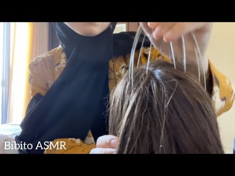1 min Head Massage & Scalp Scratching