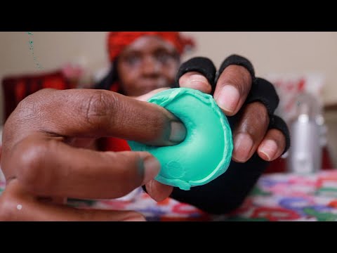 Putty Foam Beads ASMR Squishy Sounds