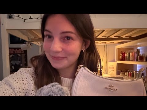 ASMR | tapping on my COACH collection✨