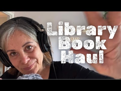 Library Book Haul ASMR