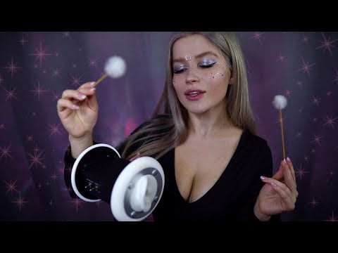Dreamy ASMR for your soul & ears 💖 Echo mouth sounds, goose feathers, breathing, no talking 🤫