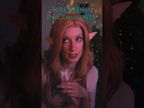 ASMR ❄️ Elf Checks You Into Your Hotel Roleplay #asmr #shorts #shortvideo