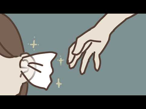 【ASMR】耳からティッシュが生えた？すぐ治療しましょう。