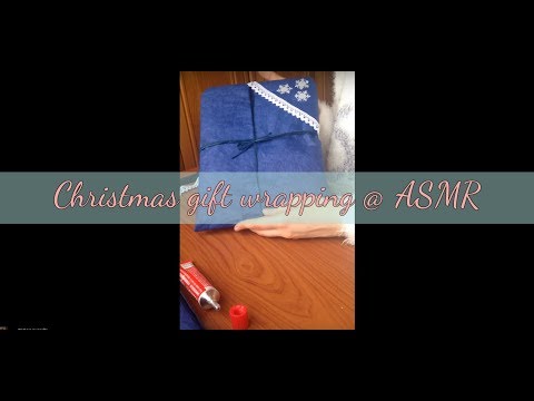 Karácsonyi ajándék csomagolás @ ASMR / Christmas gift wrapping